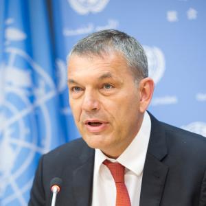 Philippe Lazzarini, Commissioner-General of the United Nations Relief and Works Agency for Palestine Refugees in the Near East , UNRWA